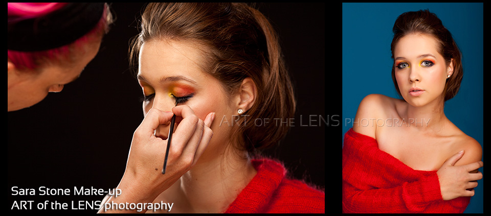 Sara Stone Make-Up Art of the Lens photography